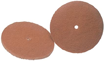 Koblenz Genuine Tan Cleaning and Polishing Pads Pack of Two Pads and Two Retainers
