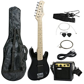 ZENY 30" Kids Starter Beginner Electric Guitar Kit W/ 5W Amp & Combo Accessory Kit (Shoulder Straps, Carrying case, Strings,Picks) for Holiday Birthday Gift