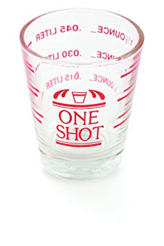 Bullseye Measured Shot Glass by True