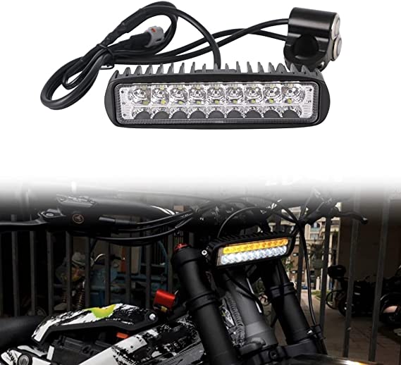 JFG RACING Sur Ron Front Light,Surron Headlight Head Light Widen with Control Switch for Electric Bike Light Bee/Surron/Sur-Ron/Sur Ron X/Sur Ron S/X160/X260