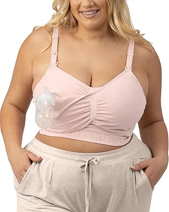 Kindred Bravely Sublime Pumping Bra Hands Free | Nursing and Pumping Bra in One | Wearable Breast Pump Bra