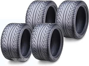 ROADGUIDER 205/30-14 Golf Cart ATV Tires 4 Ply 205/30x14 -Set 4-14038