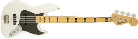Squier by Fender Vintage Modified Jazz Bass '70s, Olympic White