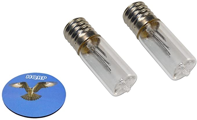 HQRP 2-Pack Bulbs Works with Kaz HCM-350 HEV355 HCM-300T HEV312 HCM-710 Plus HQRP Coaster