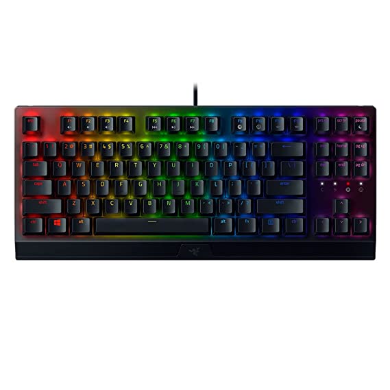 Razer BlackWidow V3 Tenkeyless - Mechanical Wired Gaming Keyboard Black - US Layout – RZ03-03490100-R3M1