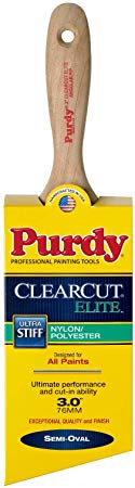 Purdy 144424830 Clearcut Elite Pip Angular Trim Brush, 3 inch