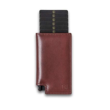 Ekster Parliament - Slim Leather Wallet - RFID Blocking - Quick Card Access