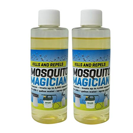 Mosquito Magician Natural Mosquito Repellent - 2 Pack/4 oz Bottle