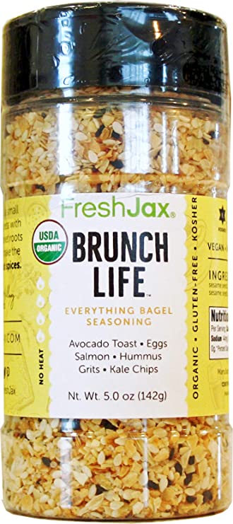FreshJax Premium Gourmet Organic Spice Blends (Brunch Life: Organic Everything Bagel Seasoning)