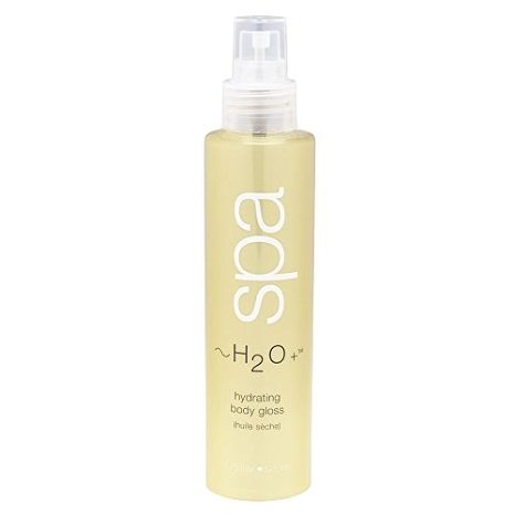 H2O  Spa Hydrating Body Gloss Dry Oil Spray Unisex, 4.7 Ounce