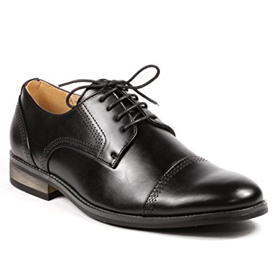 UV Signature G61069-133 Men's Lace Up Cap Toe Oxford Dress Shoes RUN BIG