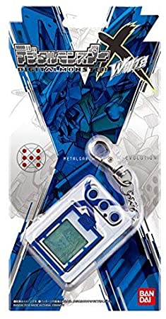 Bandai Premium Digimon Digital Monster X White ver Digivice Metalgarurumon X-Evolution