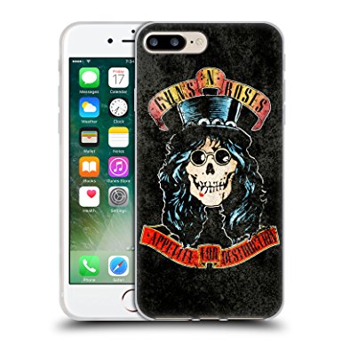 Official Guns N' Roses Slash Vintage Soft Gel Case for Apple iPhone 7 Plus
