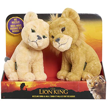 Lion King Touching Heads Plush Simba & Nala - Amazon Exclusive