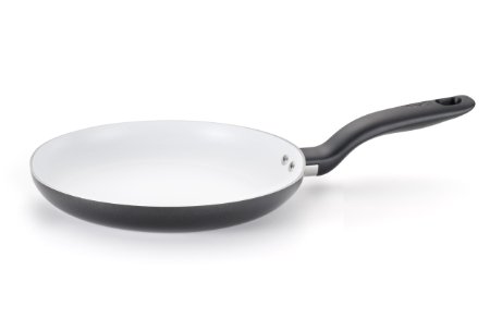 T-fal C92107 Initiatives Ceramic Nonstick PTFE-PFOA-Cadmium Free Dishwasher Safe Oven Safe Fry Pan Cookware 12-Inch Black