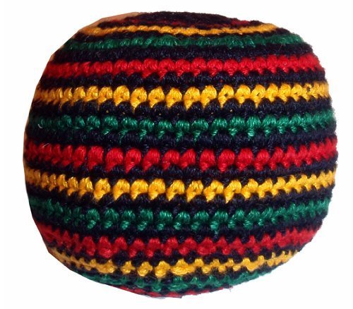 Hacky Sacks / Footbags, Crocheted or Embroidered, Hand Made in Guatemala, Comes with Tips & Game Instructions