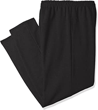 Gildan Mens Fleece Open Bottom Pocketed Pant