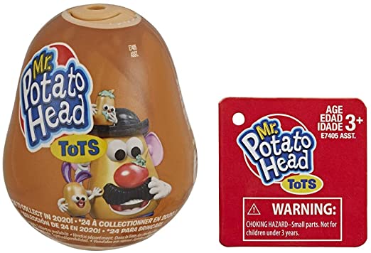 Mr Potato Head Tots Collectible Figures; Mini Collectible Toys for Kids Ages 3 & Up; Mr. Characters