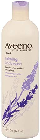 Aveeno Positively Nourishing Aveeno Calming Body Wash, 16 ounces  (Pack of 3)