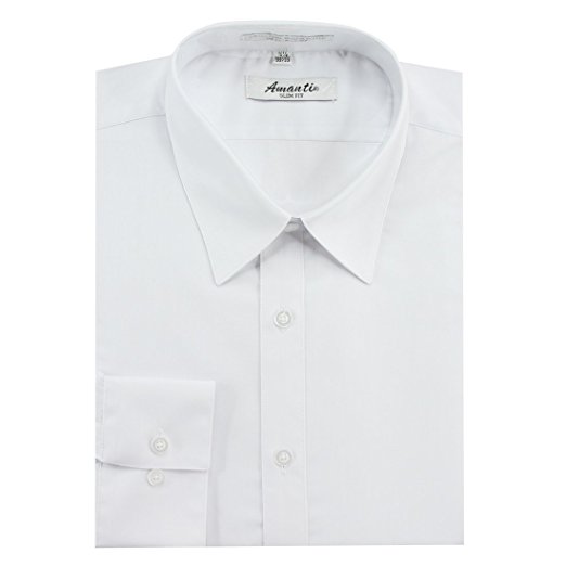 Amanti Slim Fit Dress Shirt Convertible Cuff