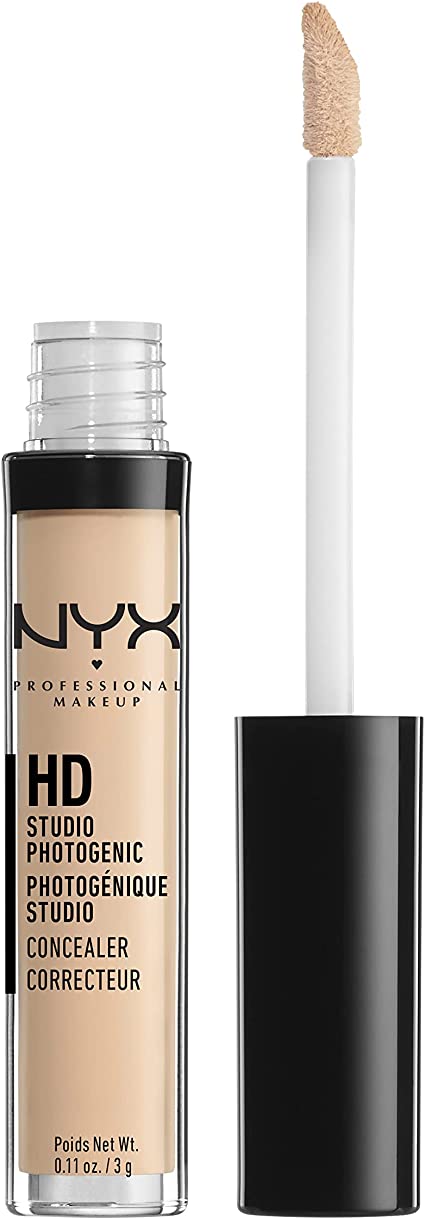 NYX Professional Makeup HD Photogenic Concealer Wand, For all skin types, Medium Coverage, Shade: Light