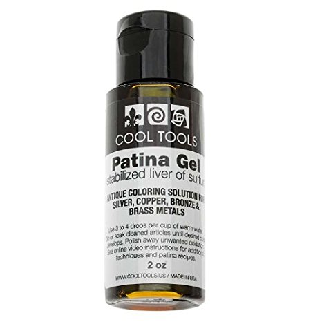 Stabilized Liver of Sulfur Patina Oxidation Gel 2 ounces