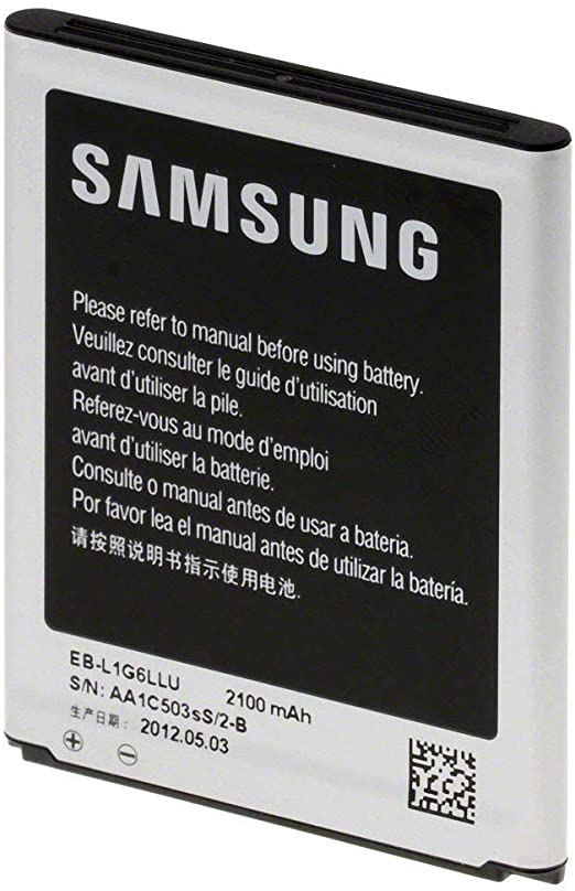 Samsung Galaxy S3 Replacement Battery (2100 mAh) for AT&T, Sprint & T-Mobile Models - Battery - Non-Retail Packaging - Silver