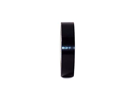 T.R.U. EL-766AW Black General Purpose Electrical Tape 3/4" (W) x 66' (L) UL/CSA listed core. Utility Vinyl Synthetic Rubber Electrical Tape - Suitable for Use At No More Than 600V and 80 Celsius.