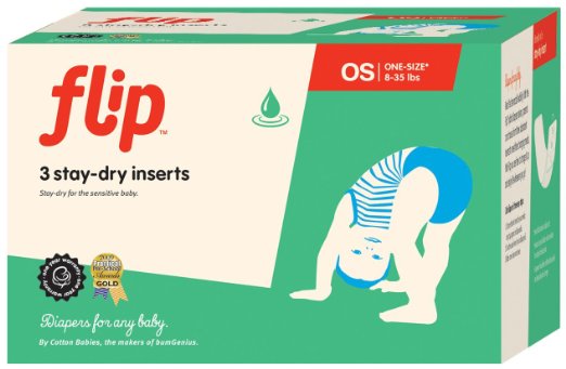 Flip Stay-Dry Inserts - 3ct