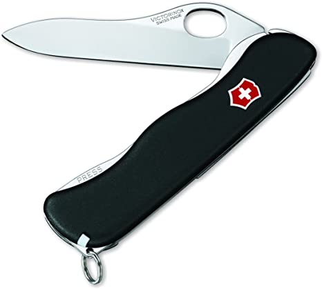 Victorinox Swiss Army One-Hand Sentinel Non-Serrated Pocket Knife