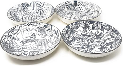 Signature Housewares Stone Ware Bowls, A Set of 4