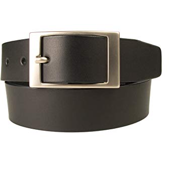 Mens Quality Leather Belt Made in UK - 1 3/8" Wide (35mm)