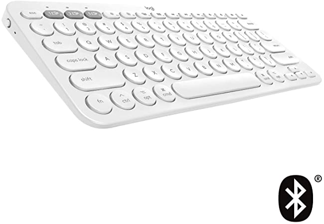 Logitech K380 Multi-Device Wireless Bluetooth Keyboard for Mac - Off White