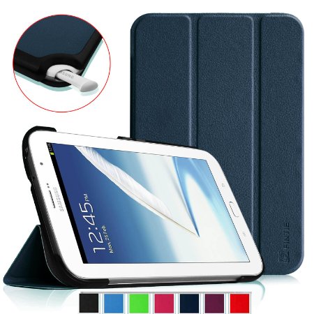 Fintie Samsung Galaxy Note 80 Case Cover - Ultra Slim Lightweight Stand Smart Shell with Auto SleepWake Feature Navy