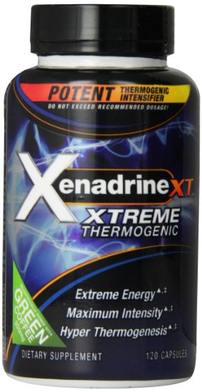 Xenadrine XT Xtreme Thermogenic with Green Coffee, 120 Capsules