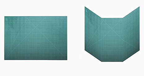 DAFA Professional Self-Healing, Compact Folding Cutting Mat, Rotary Blade Compatible, A1 (36x24), A2 (24x18) Sizes. Introductory Sale! (A1 (36 x 24))