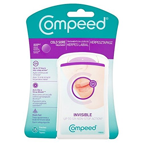 Compeed Cold Sore Patch, 15 Patches