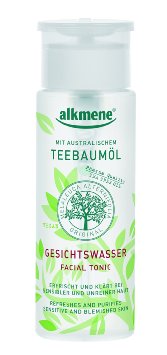 Tea Tree Oil Facial Toner by Alkmene®, Natural Pharmaceutical Grade Tea Tree Oil infused Toner to Tone and Prepare Skin - Imported From Germany