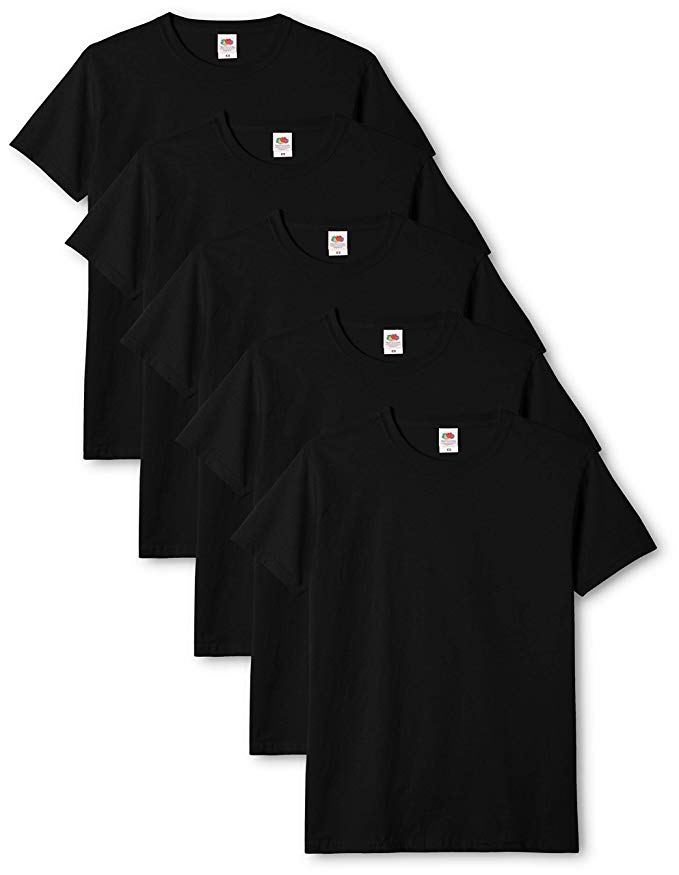 Fruit of the Loom Men's Original T. T-Shirt (Pack of 5)