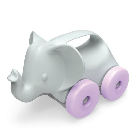 Green Toys Elephant-on-Wheels GreyPurple