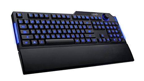 Azio Levetron L70 LED Backlit Gaming Keyboard - Black (KB501)