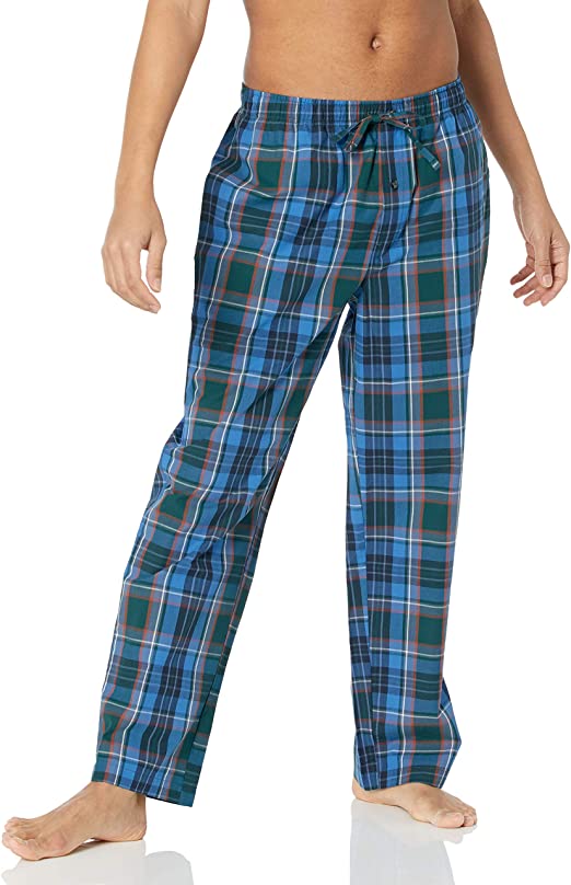 Amazon Essentials Men's Straight-Fit Woven Pajama Pant