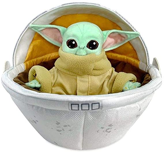 STAR WARS The Child Plush in Hover Pram – The Mandalorian – Small 7 ½ Inches