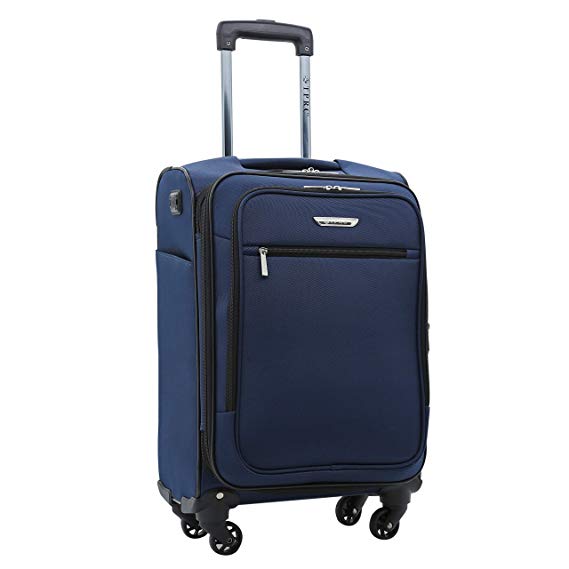 Travelers Club 20" Smart Spinner Carry-On Luggage with USB Charging Port