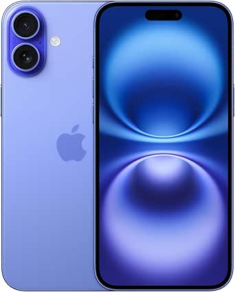 Apple iPhone 16 Plus 128 GB: 5G Handy mit Kamerasteuerung, A18 Chip und einem echten Boost für die Batterie. Funktioniert mit AirPods, Ultramarin
