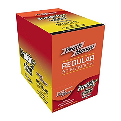 5 Hour Energy with Protein, Peach Mango, 12 Pack