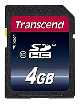 Transcend 4 GB Premium SDHC Memory Card