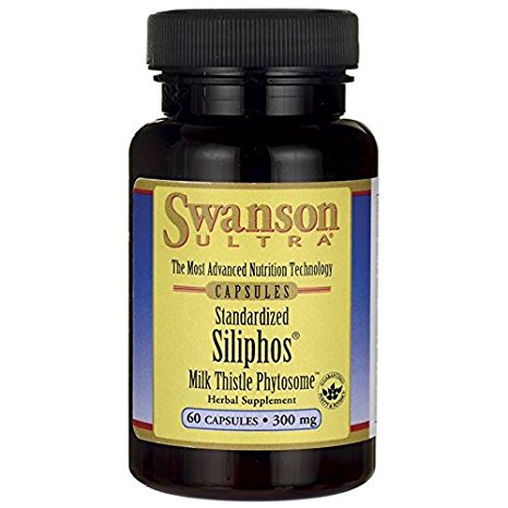 Swanson Siliphos Milk Thistle Phytosome 300 mg 60 Caps