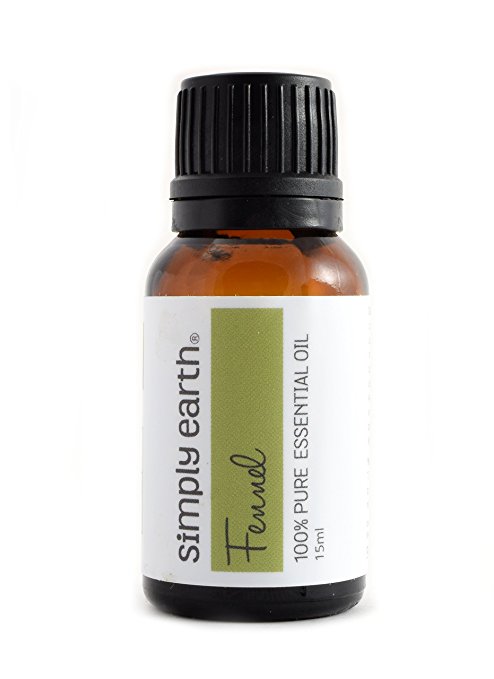 Fennel Essential Oil by Simply Earth - 15 ml, 100% Pure Therapeutic Grade