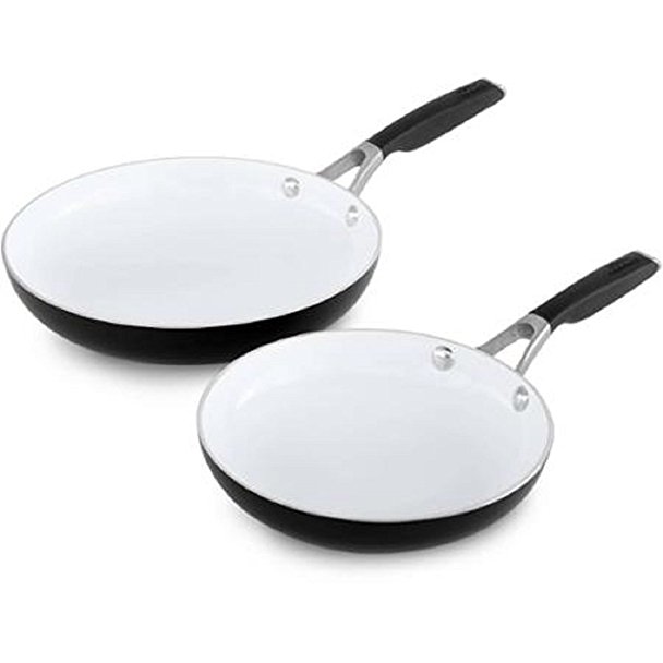 Select by Calphalon Ceramic Nonstick 8-Inch and 10-Inch Fry Pan Combo Pack, Set of 2